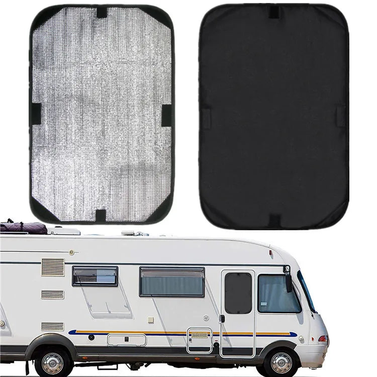 Portable RV Window Shade Reusable Camper Blind Cover Privacy Screen