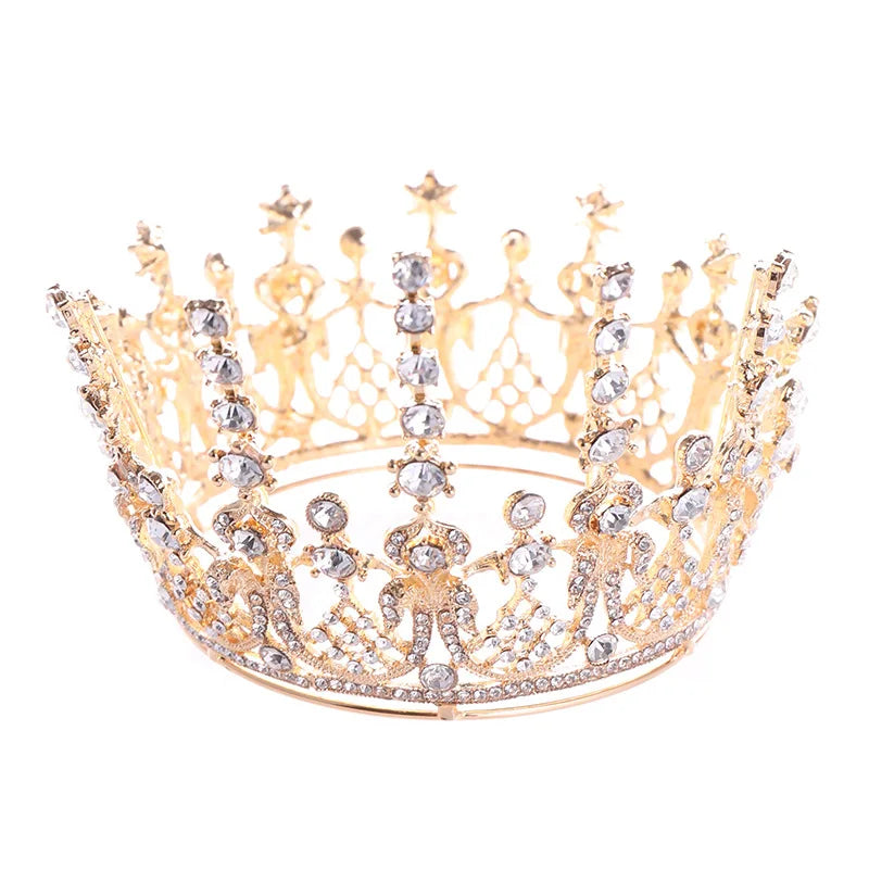 Wholesale Princess Tiara Crown Crystal Crown Tiara for Wedding Bridal