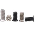 304 Stainless Steel M2 M2.5 M3 M4 M5 M6 FM Small Countersunk Head Thin Head Screw Small Flat Head Cross Screws