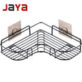 JAYA Wall Mounted Shower Shelf Storage Rack Steel Kitchen Rack Multi Functional Bathroom Organizer Over the Sink Dishes Rack