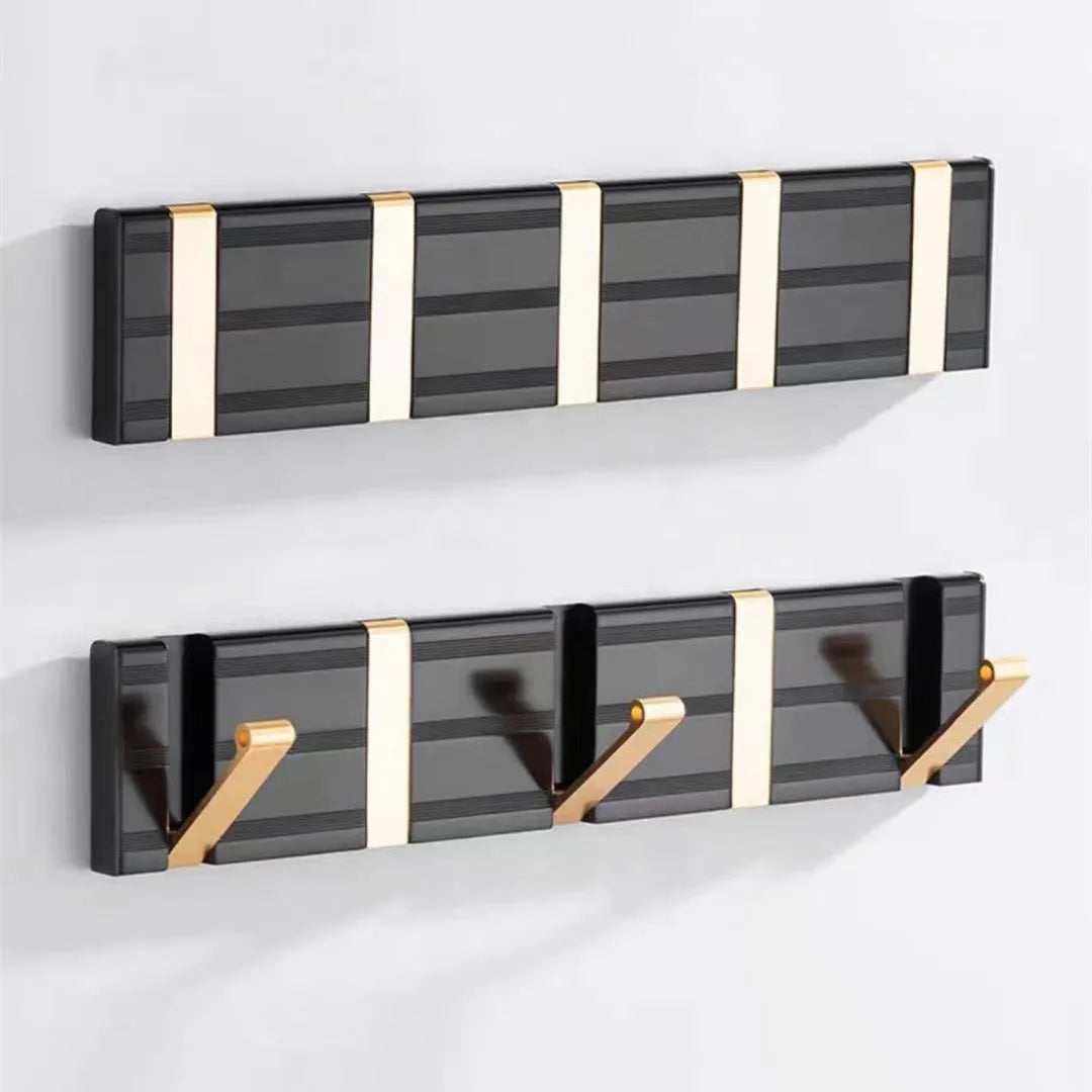 Nordic Coat Hooks Living Room Bathroom Kitchen Wall Coat Hook Hidden Folding Hook