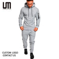 Liu Ming Custom Printed 2025 New Arrival Men Tracksuit Sport Hoodies Sweatshirts Pants Two Piece Set Outdoor Casual Jogging Suit