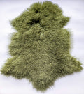 Colorful Tibetan Sheep Skin Plate Natural Mongolian Fur Real Garment Accessory for Carpet Padding Grade Quality ECO-TAN Process
