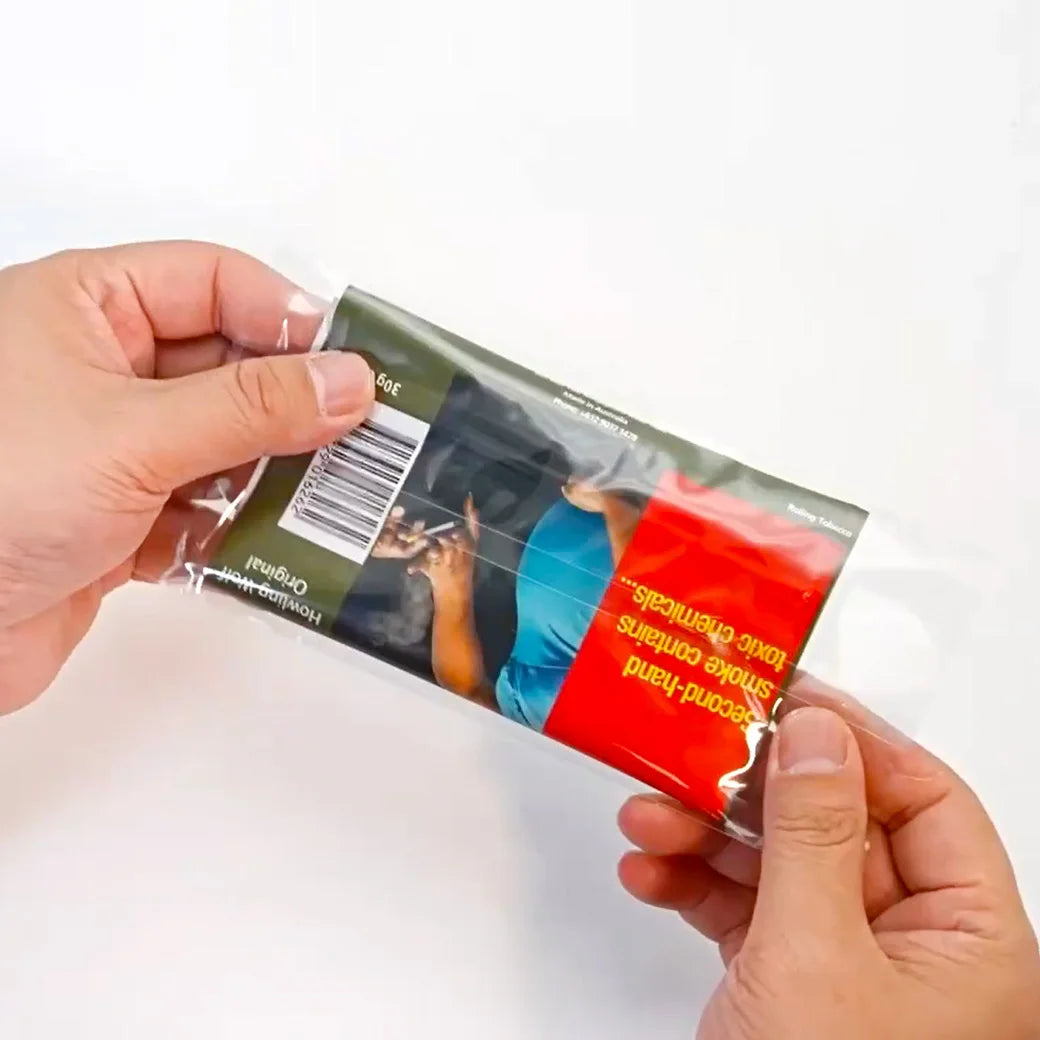 Smoking Leaf AU 25g 50g 100g 200g Tobacco Bag Hand Rolling Tobacco Packaging Pouch with Zipper