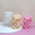 Handmade DIY Body Love Aromatherapy Wax Candle Silicone Mold Cake Tools