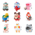 Designer Animal Charms 925 Sterling Silver Adorable Rival Duck Bead Enamel Jewelry Fits Original Charms Women Bracelet DIY