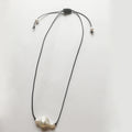 Nature Freshwater PEARL Knotted Adjustable Choker NECKLACE Total Length 65 cm Long Necklace13-18 mm Big Baroque Pearl-A Grade