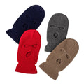Custom Women Men  Cheap Winter Hat Cycling Balaclava Knit Filter Full Face Cover 3 Holes Hat a Ski Mask