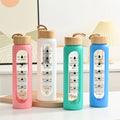 32oz Travel Glass Tumble Sport Fitness Gym Motivational Water Bottle Vacuum Thermos Insulation Custom Logo