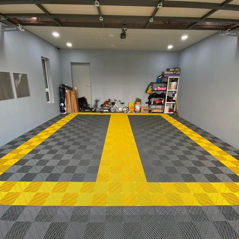 2022 400mmx400mmx18mm Customized Garage Flooring Available in Self-draining Design From China Factory