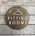 Custom Acrylic Metal Men's and Women's Locker Room Signs