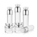 Gold Acrylic 30ml-120ml Round Bottles with Pump Sprayer for Cosmetics Lotions Face Masks Skin Care 50ml Capacity Customized Logo