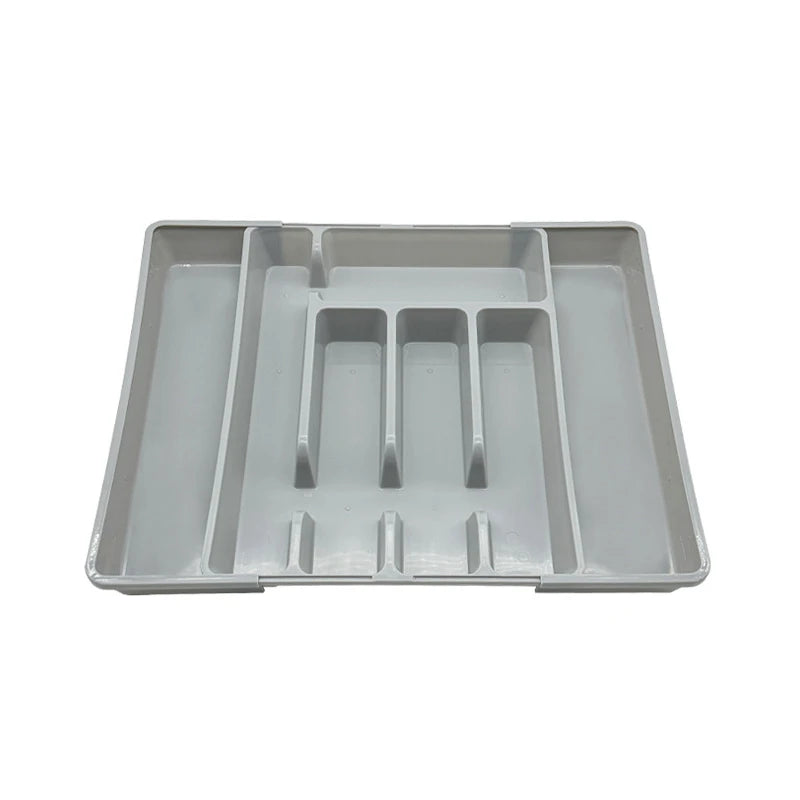 Plastic Cutlery Organizer Silverware Drawer Organizer Tray Flatware Drawer Organizer