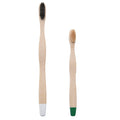 100% Natural Bamboo Toothbrush Organic Eco-Friendly Medium Bristle Biodegradable for Adults and Children Home Use