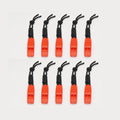 10 Pack Loud Orange Outdoor Survival Emergency Marine Safety Life Jacket Whistle for Search and Rescue Operations