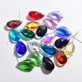 Polished Clear K9 Crystal Glass Prism 50mm Hexagon Fashion Trend Souvenir Pendant Beads-Other Crystal Crafts