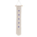 Turkish Blue Hand Woven Tapestry Arabic Bohemian Mural Decorative Wall Hanging