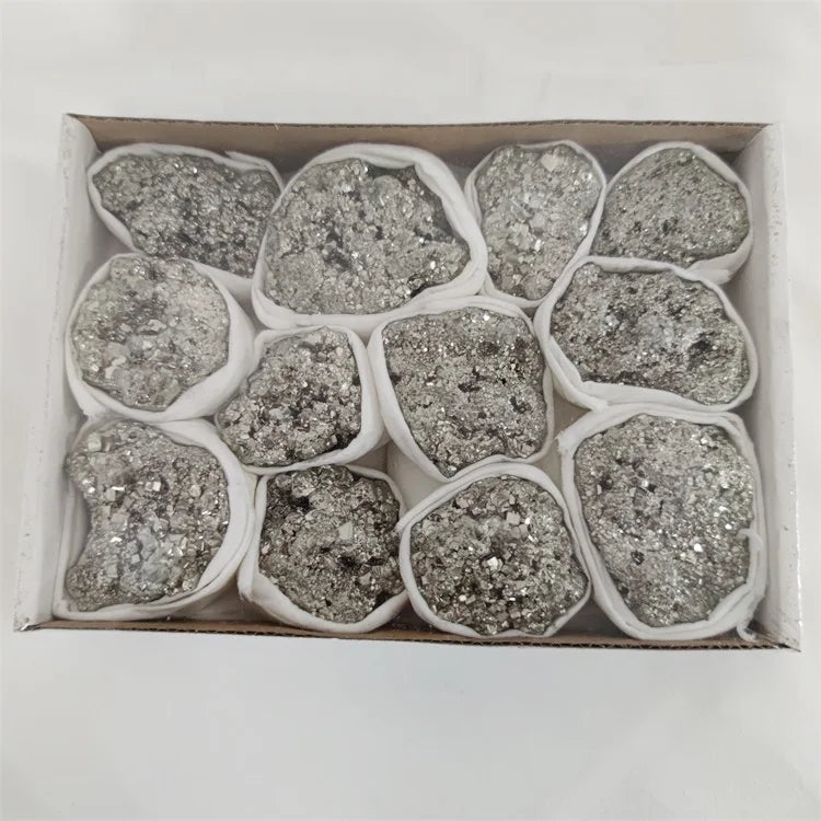 Wholesale Natural Healing Stone Quartz Raw Crystal Rough Crystal Pyrite Gift Box