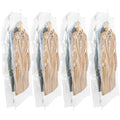 Cloth Organizer Space Saver Pump Free Patented Design Reusable Compression Sealer Vacuum Hanging Storage Bag