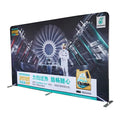 FEAMONT Custom Advertising Printed Photo Booth Straight Tension Fabric Pillow Case Backdrop Sports Events Trade Show Pop Wall