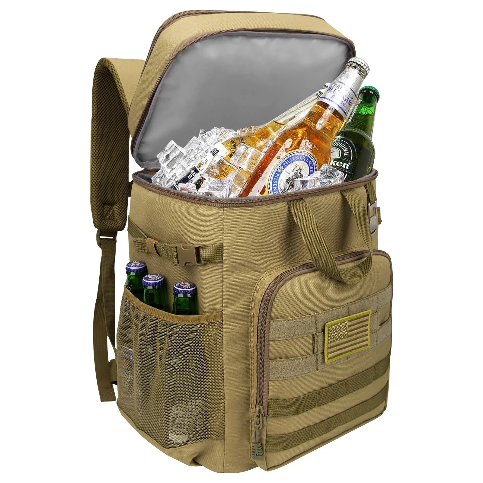 Cooler Backpack Portable Insulated Bag for Food Waterproof Outdoor Climbing Backpack Tactical Travel Insulated Cooler Backpack