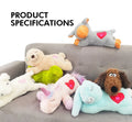 New Pet Comfortable Behavioral Aid Heat Dog Companion Plush Stuffed Animals Heartbeat Puppy Toy with Heart Beat