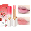 O'cheal Fruit Lip Balm Temperature Gradient Moisturizing Repairing Tinting Plumping Lip Balm