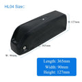 36V 48V 52V 13Ah 15Ah 20Ah Hailong3/4 Electric Bike Battery Lithium 18650 21700 Battery for Bafang Motor Ebike Battery