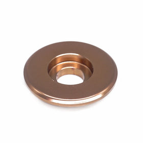 Custom M8 Anodized Aluminum Washer Cone Overflow Ring Rose Gold Pink M10 Anodized Aluminum Socket Cap Washers