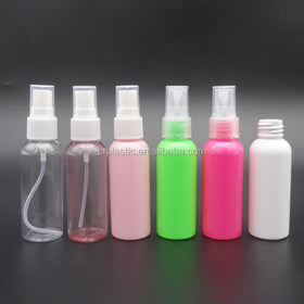 Empty Transparent 1oz 30ml/50ml/60ml/100ml/120ml PET Plastic Spray Bottles with Pump Sprayer for Skin Care Packaging and Soda