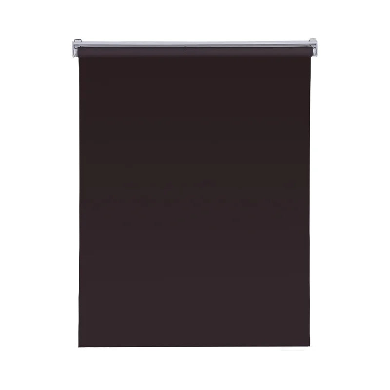 WiFi App Control Google Alexa Built-In Plain Electric Motorized Roller Blinds Smart Curtain with Anti-UV & Eco-Friendly Fabric