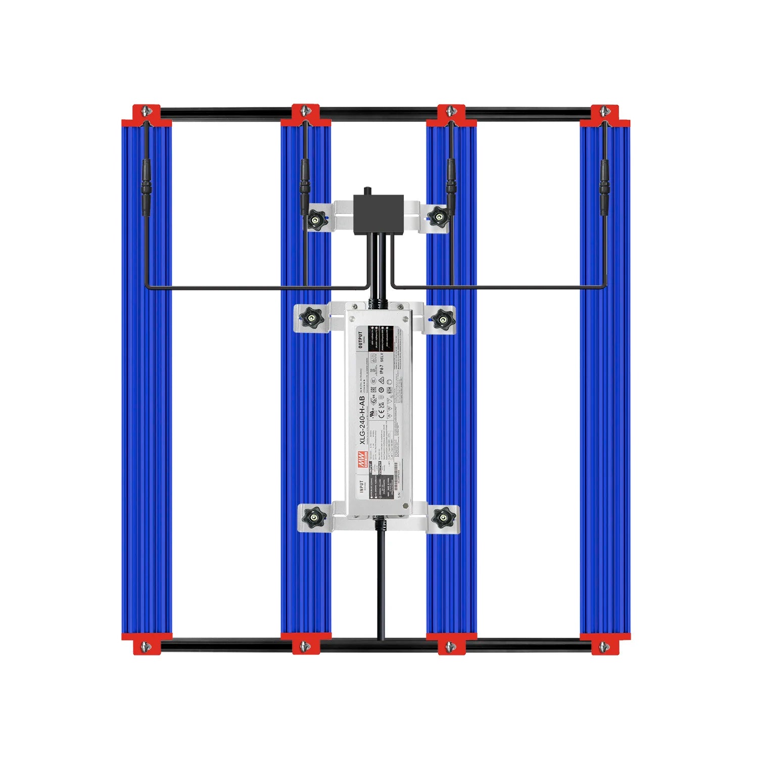 2022 Premium Quality Hydroponic Grow Lights LM301H 240W 4bar LED Grow Lights for Greenhouse Vegetables Lighting