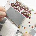 Custom Printed Scratch Cards for Lottery Marketing Multiple Coated Paper Options Custom Size Color