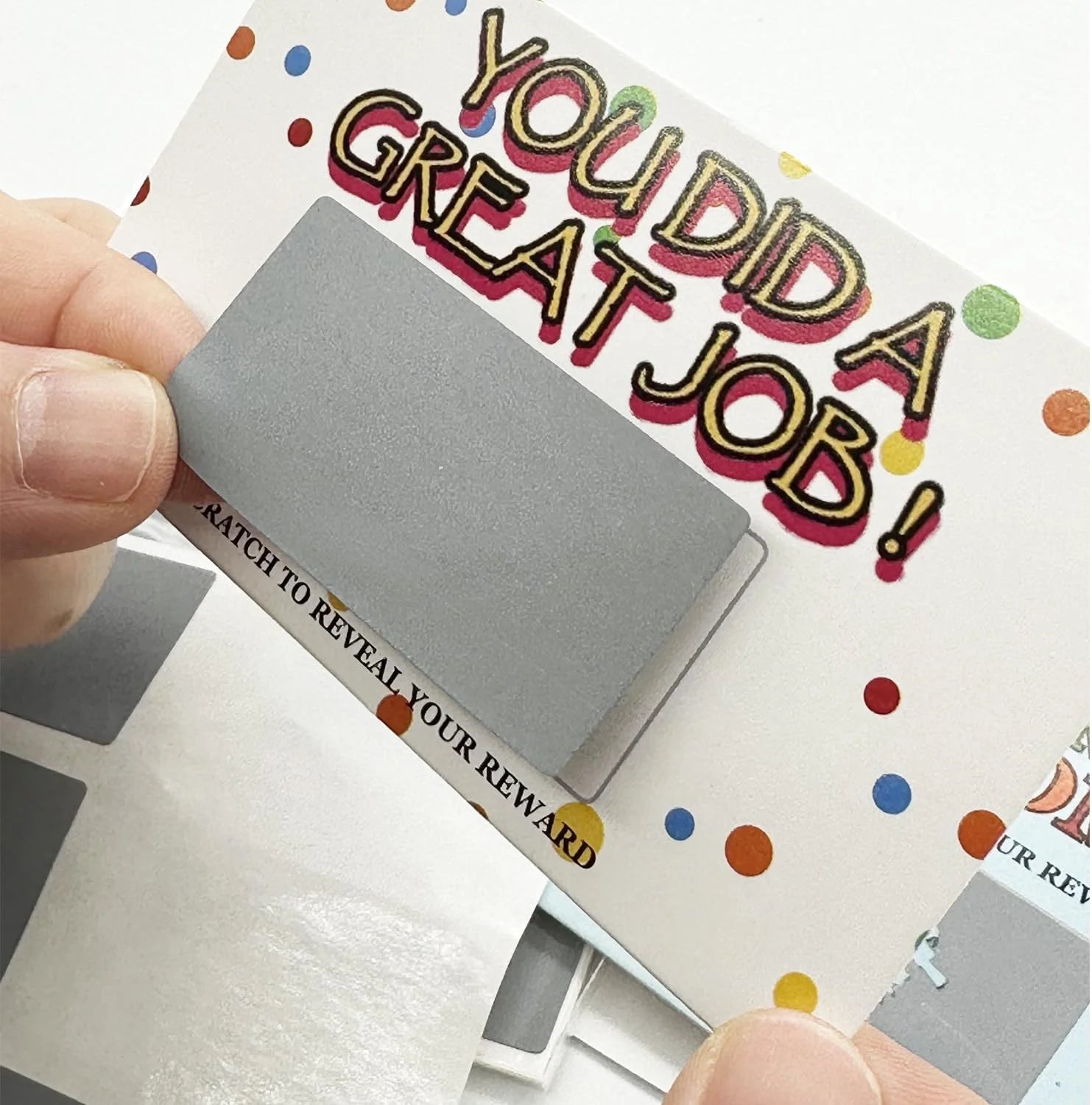 Custom Printed Scratch Cards for Lottery Marketing Multiple Coated Paper Options Custom Size Color