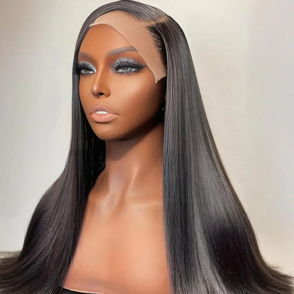13x4 13x6 Brazilian Human Hair Lace Front Wigs Straight Virgin Hair Lace Wigs for Black Women Pre Pluck Lace Wig With Baby Hair