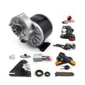 L-faster Diy Electric Bicycle 350w 24v 36v Ebike Brush Motor Right Drive Conversion Kit