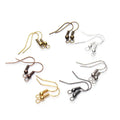 Customized 17x20mm Stainless Steel Hypoallergenic Hooks Clasp Wire Jewelry Making Accessories 17x20mm 50pcs Nat Earrings