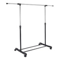 Adjustable Multi-Size Metal Clothing Shelves Multi-Functional Cloth Hanger Rack Standing Type Living Room Storage Holders