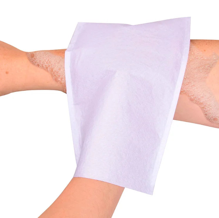 Cleaning Nonwoven Disposable Body Washing Gloves Raw Material Needle Punched Nonwoven Fabric for Wash Gloves