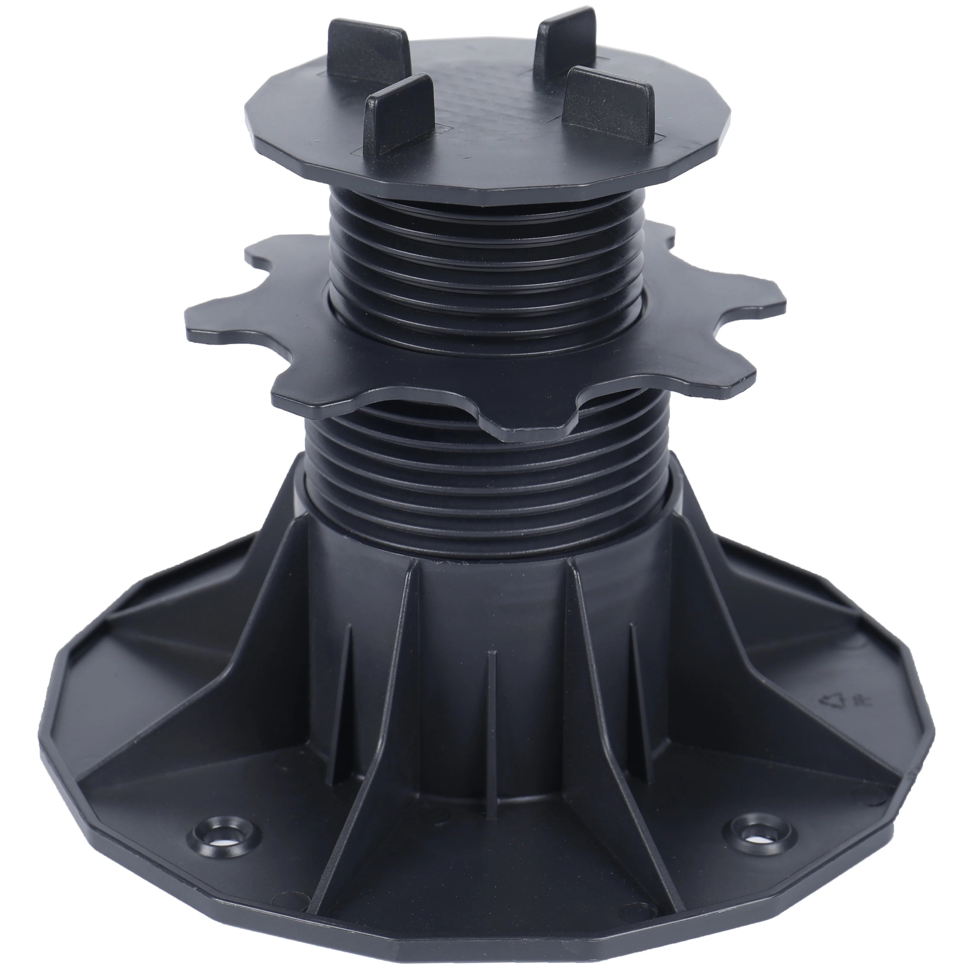 Adjustable Outdoor Pedestal for Paving Tiles Landscapes XF-T204C-2 66-145 mm Plastic Feet Support