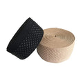 High Quality Black  Nude Web Gripper Elastic Band Tape Non Slip Dot Silicone Backed Elastic Webbing for Garment Bra Accessory