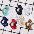 New Geometric 39*53mm Dyeing Hollow Irregular Shape Pendant Charm Colorful Resin Beaded for DIY Earring DIY Jewelry Accessories