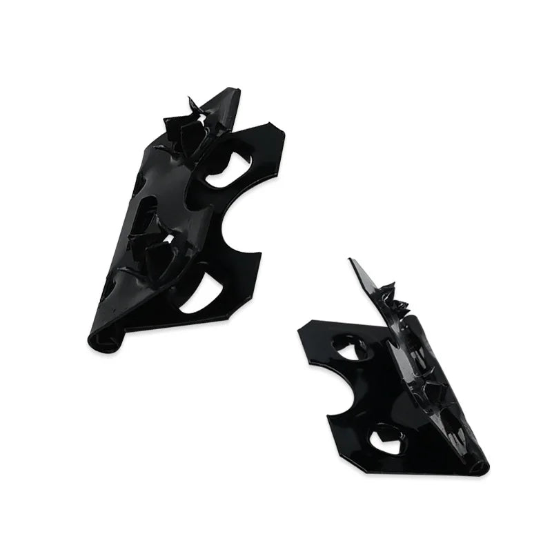 Modern Heavy Duty No-nail 18*28mm/24*38mm Sawtooth Black Two-hole Iron Easel Photo Picture Frame Hinge with Easy Installation