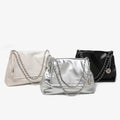 2025 Wholesale Fashion Designer Purses Handbags Women Hand Bags Vegan PU Leather Ladies Shoulder Bag with Chain