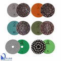 Diamond Polishing Pads for Heavy Duty Grinding Machine Dry Use for Hard Concrete Floor Polishing Pads 90mm Pad Polishing