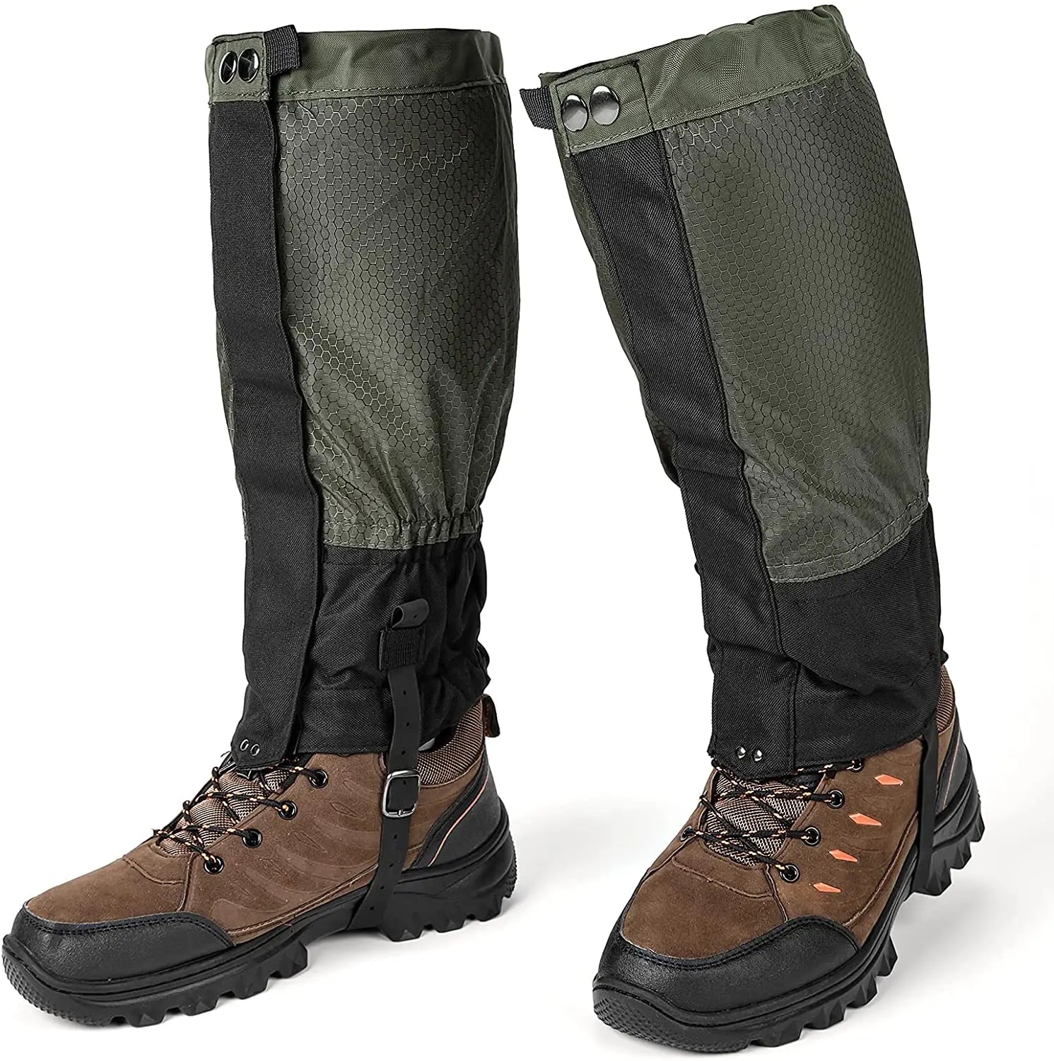 Woqi Hiking Walking Climbing Hunting Waterproof Oxford Boot Leg Cover Snake Gaiters