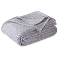 Qualisub 50x60inch Grey Blanket Polyester Fleece Blankets Sublimation Jersey Sweater Fleece Blanket Blanks for Custom Printing