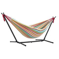 Free Standing Hammock Chair  Two Person Hammock Stand Camping  Swinging Chair Outdoor Hanging Bed Canvas
