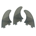 Grey Color G5 Honeycomb Surfboard Fin UPSURF Double Tabs Fins for Board
