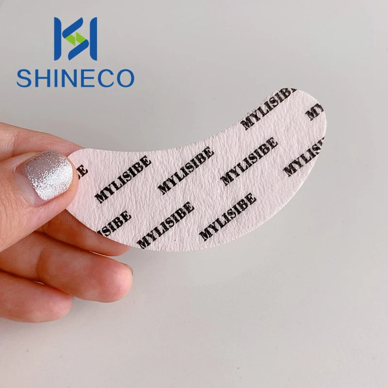 OEM Custom Printed Hydrogel Eye Patch Private Label Under Eye Pads for Lash Extension Full-Color Printing Skin Care LOGO